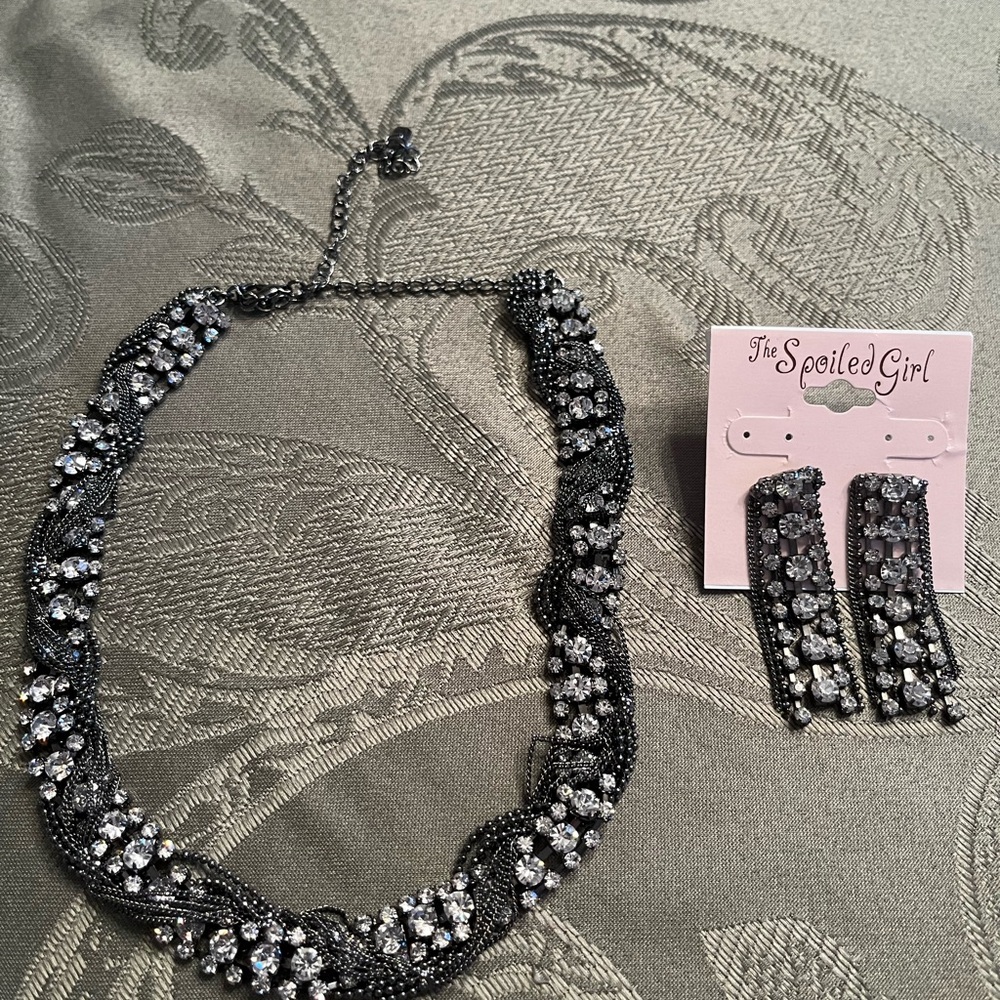 Fashion Necklace and Earrings